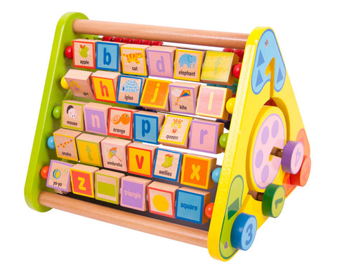 Uncle Goose Upper and Lowercase ABC Blocks