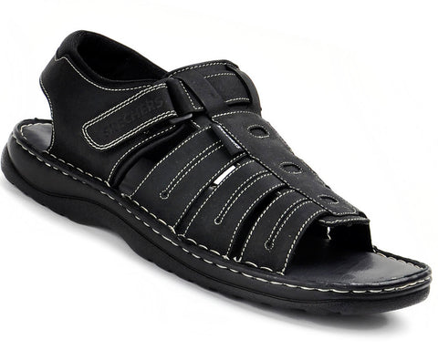 Skechers black men sandals