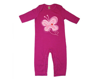 Girls butterfly jumpsuit