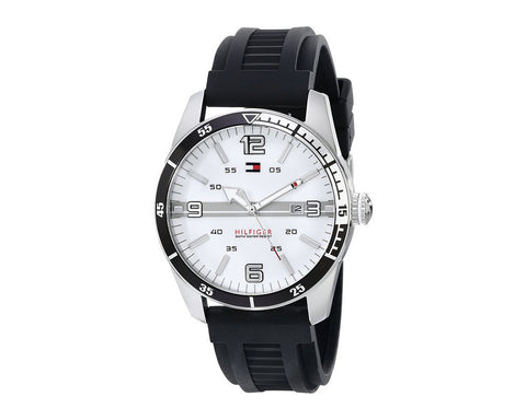 Tommy Hilfiger Mens 1791083 Analog Display Quartz Black Watch