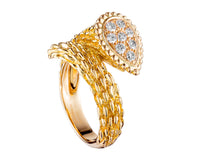 VK Jewels Fancy CZ Rhodium Plated Ring