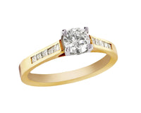 VK Jewels Eye Catchy Gold Rings